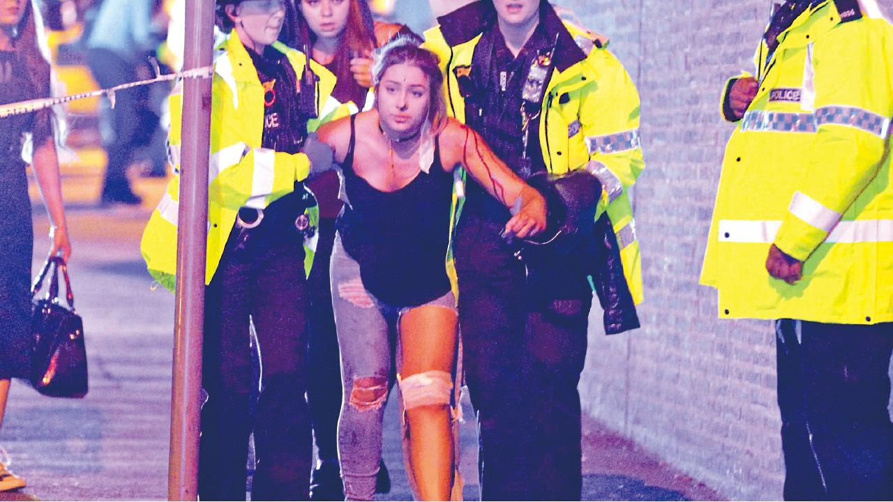 血肉糞四濺 如人間煉獄