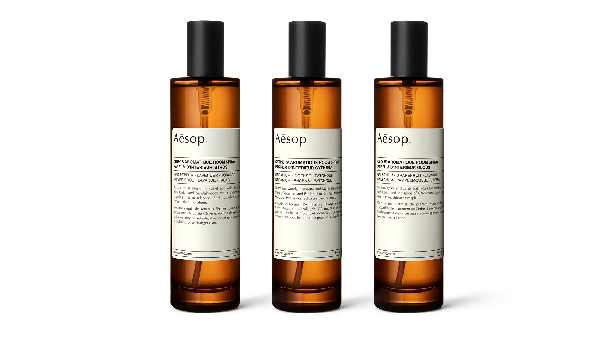 Aesop 7月新品：全新芳香室內噴霧  播埋歌雙重享受