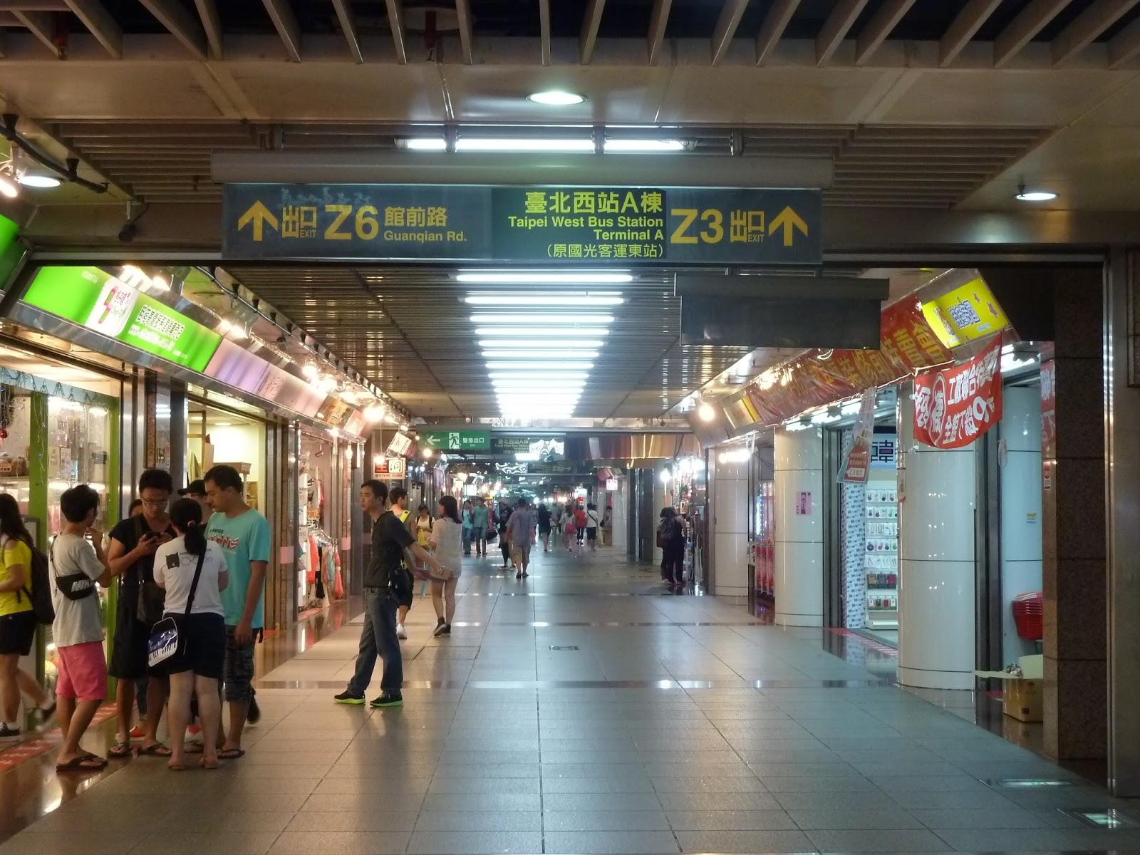 台北車站地下街 詭異臭味長年不散