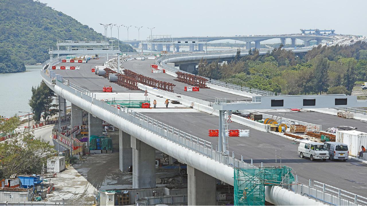 港珠澳大橋測試造假  政府未掌握  問題石屎範圍