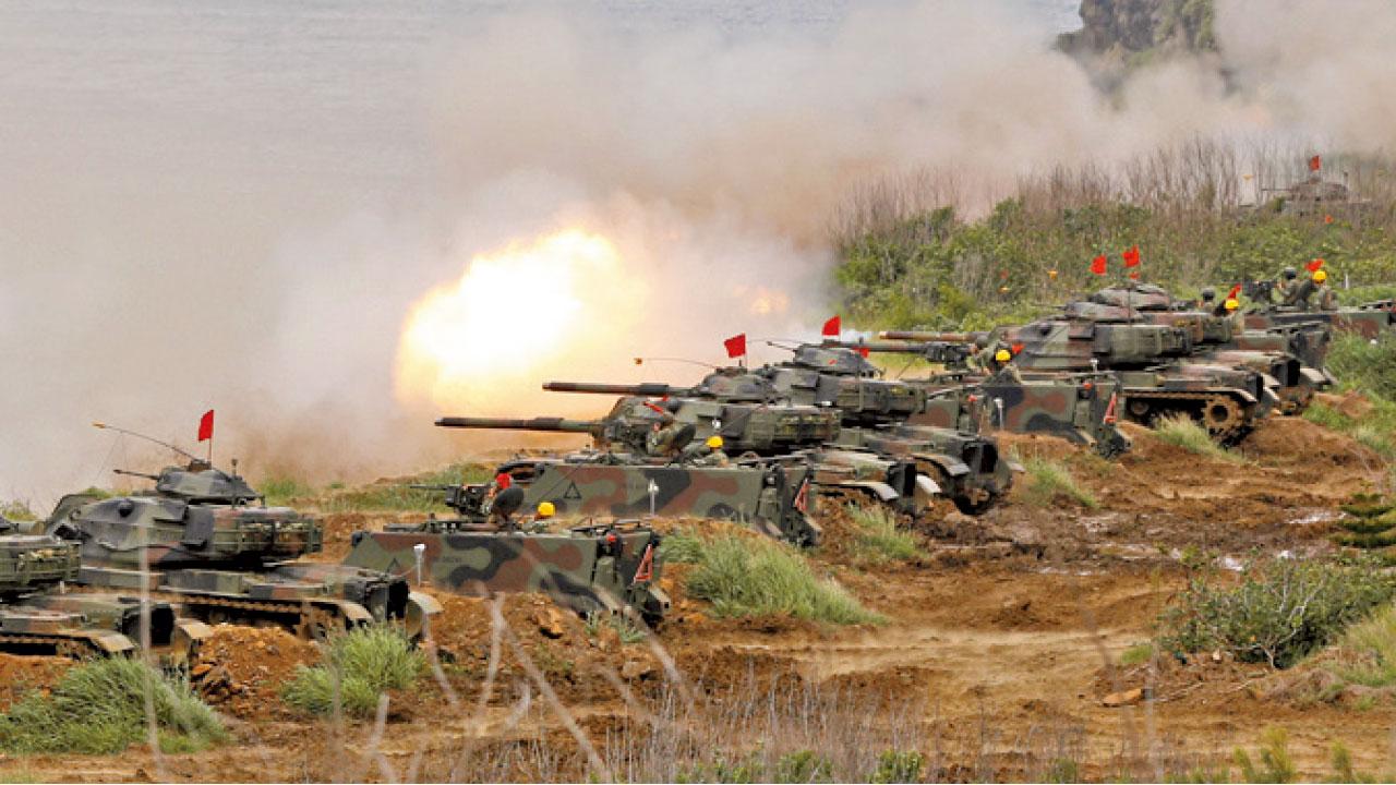 國台辦警告以武拒統無出路  台實彈軍演模擬解放軍登陸
