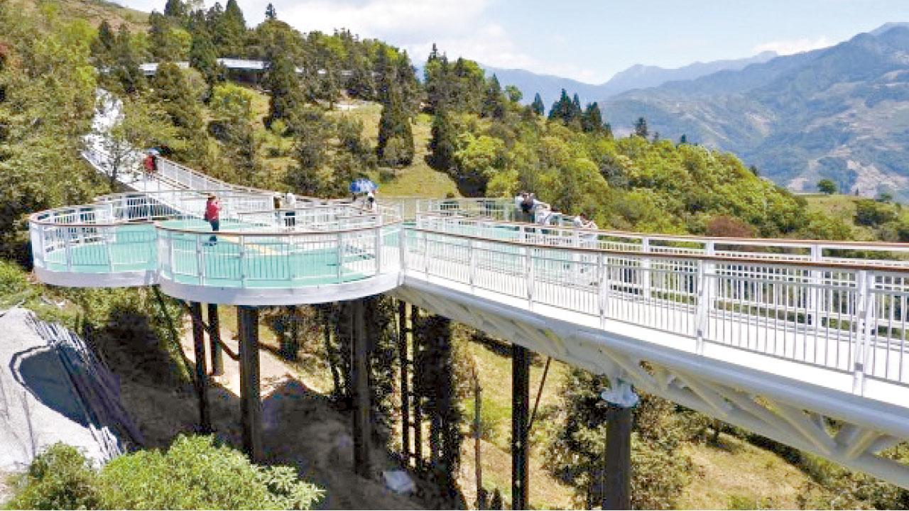 清境空中觀光步道明啟用