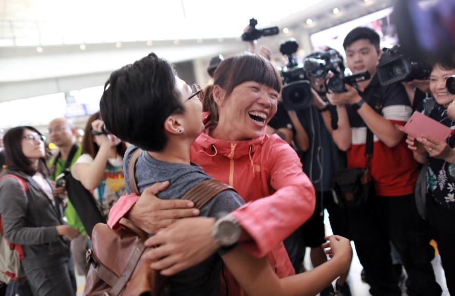 登珠峰峰頂曾燕紅今早回港