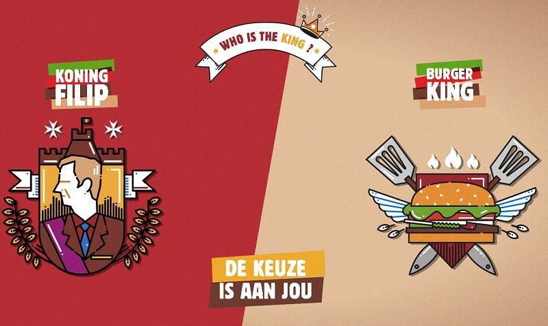 快餐店廣告要求挑選新「國王」 比利時皇室不滿