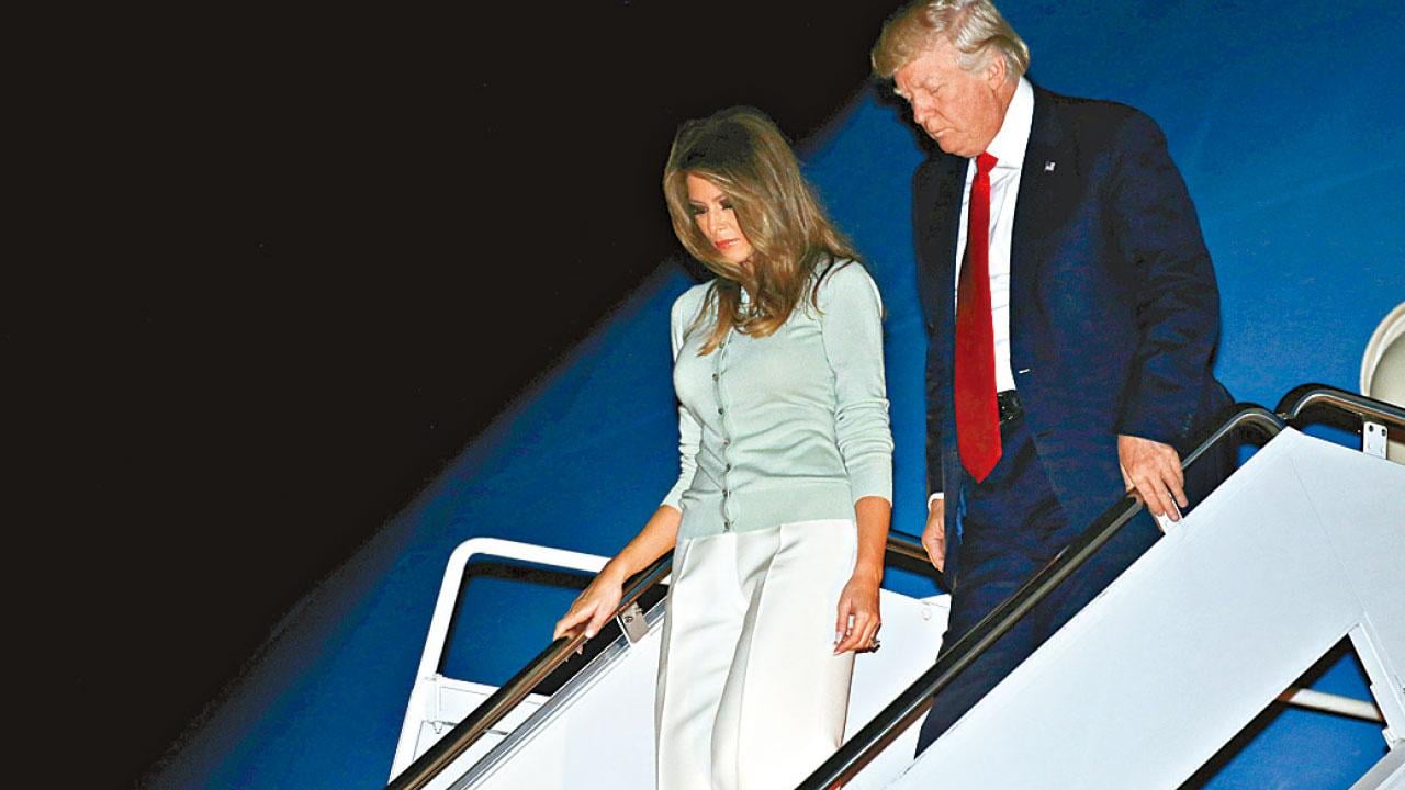 回國面對女婿捲通俄風暴 特朗普自誇首外訪如擊出全壘打