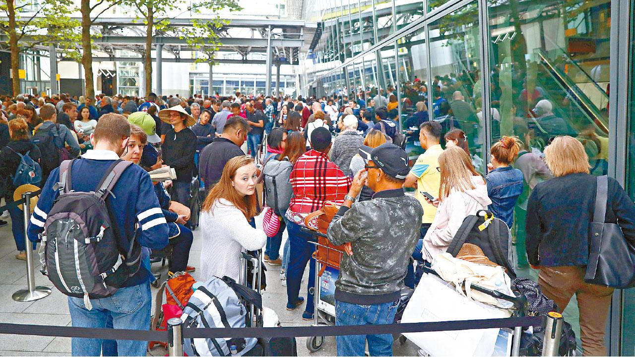 電腦故障未解決 英航續取消希思羅三分一航班