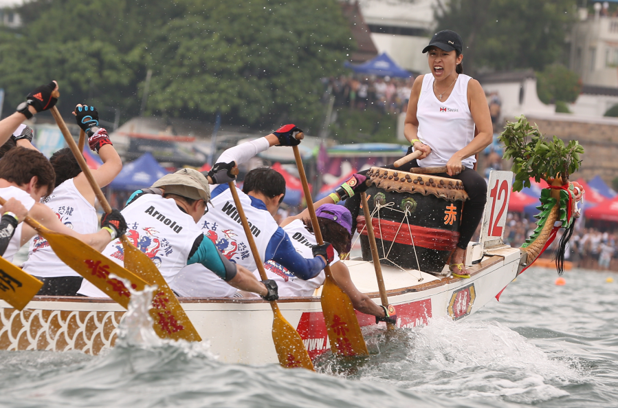 多區舉行龍舟賽