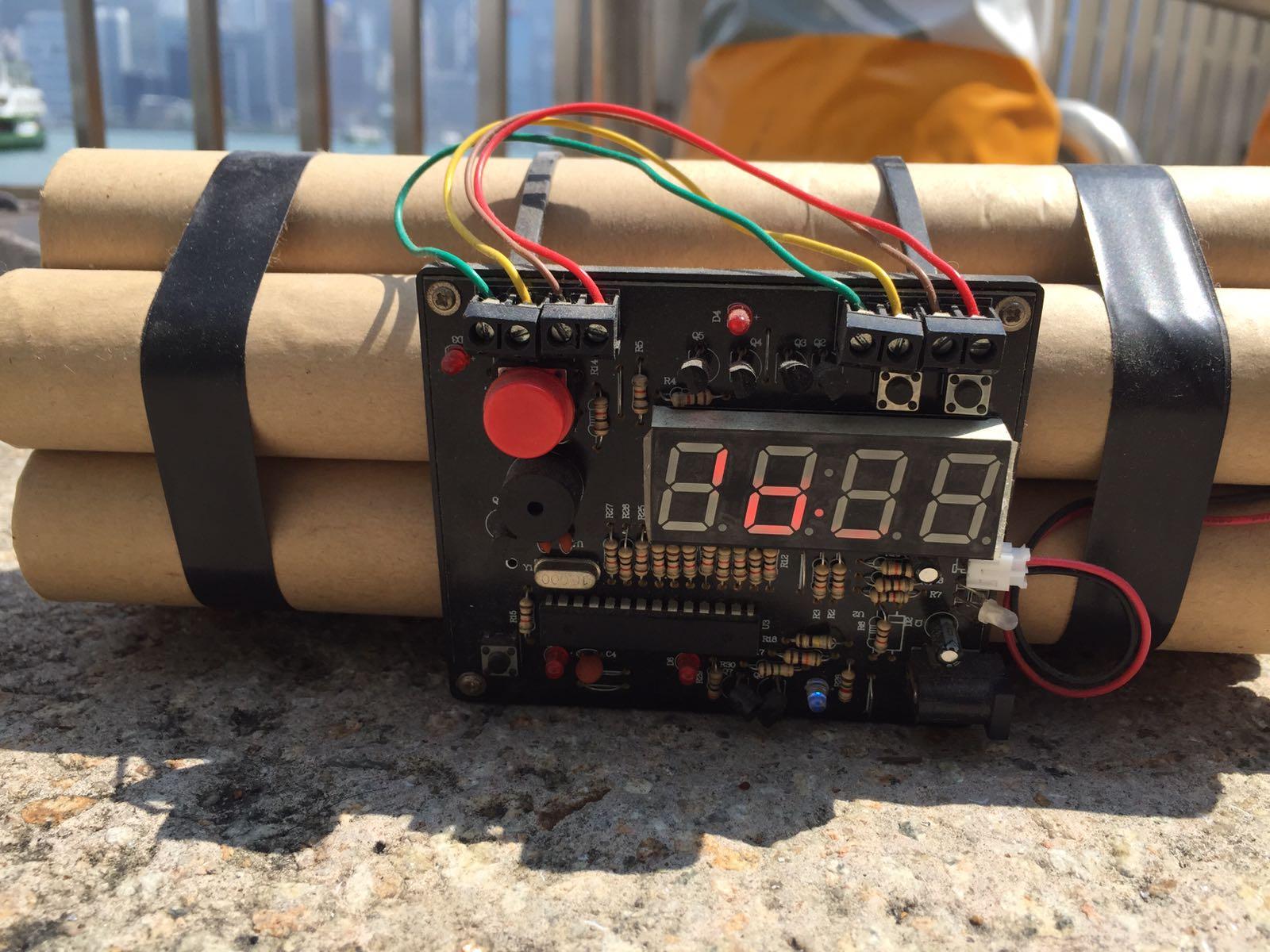 海運大廈出現疑似炸彈 中台購物網有售類似鬧鐘 