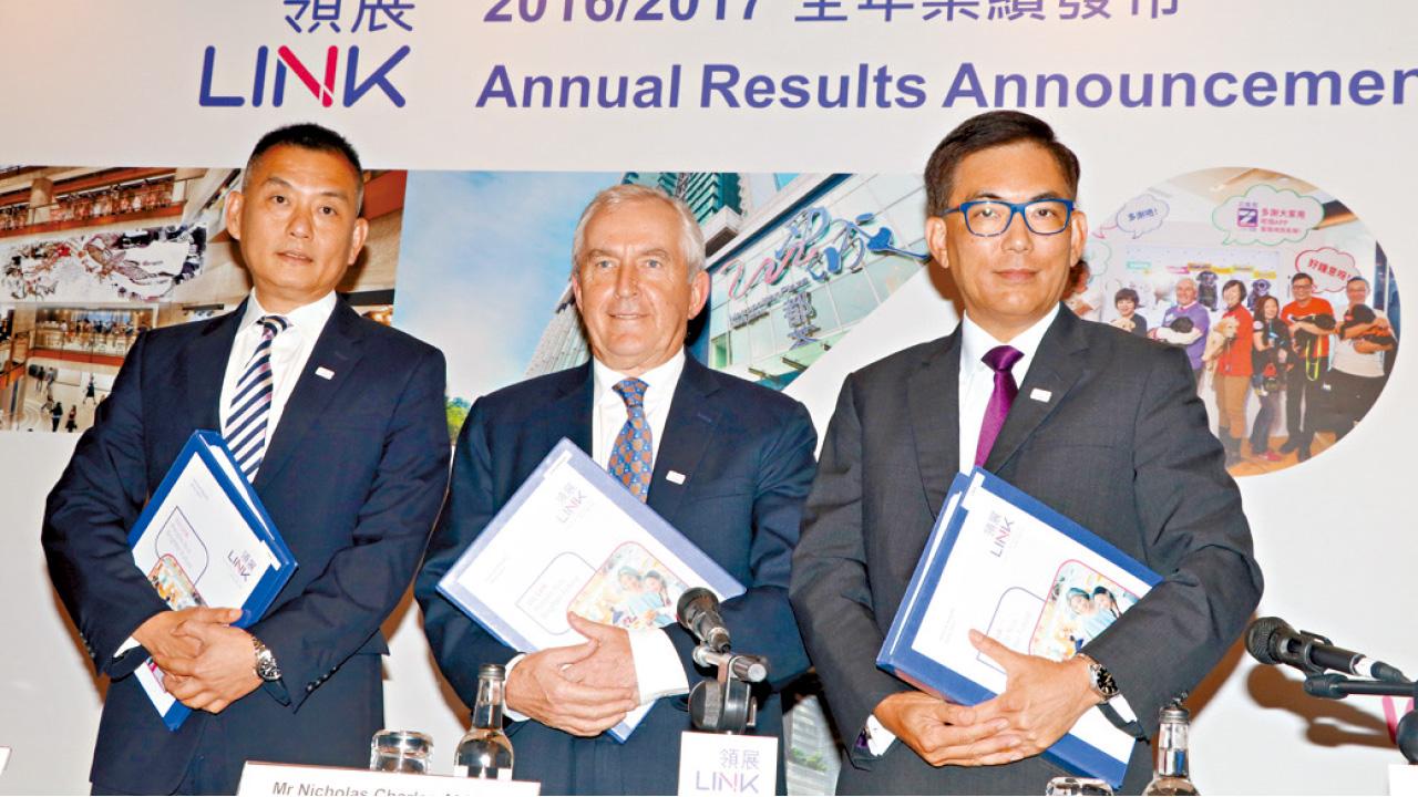 全年派息增逾10% 領展續租租金勁