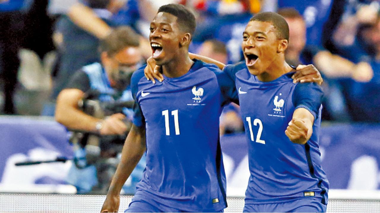 新世代顯光芒 10人法國友賽挫英軍