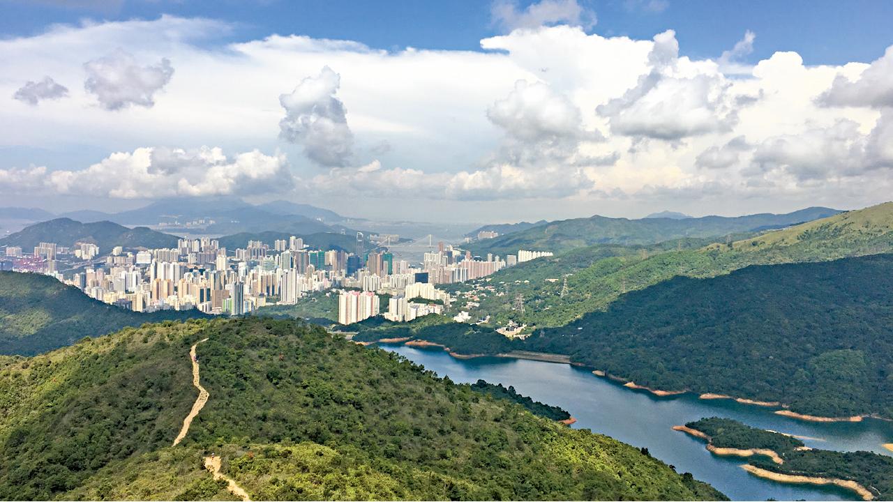 Trail Running~針山城門環塘跑    炎天拾荒嘆奈何
