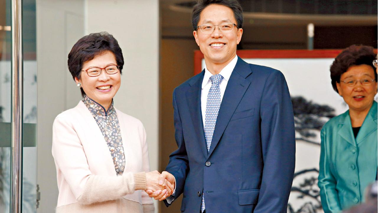 張曉明促23條立法遏港獨  林鄭倡培養幼兒「我是中國人」概念