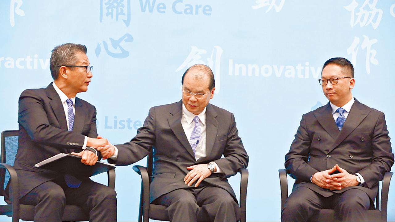 三司原班人馬過渡  袁國強迴避短暫留任傳聞