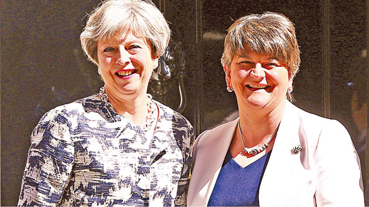 英99億資助北愛 換民主統一黨支持