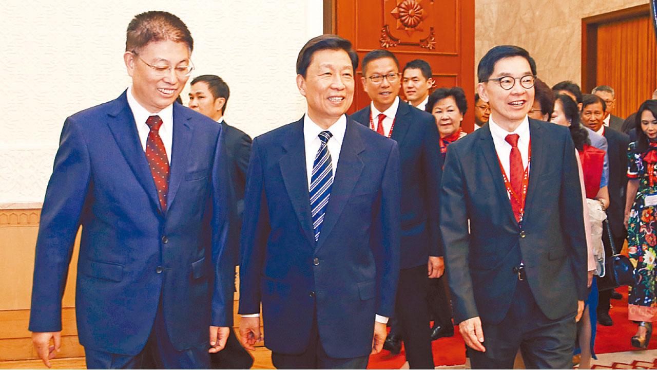 李源潮晤廠商會訪京團 冀港趕上國家發展快車