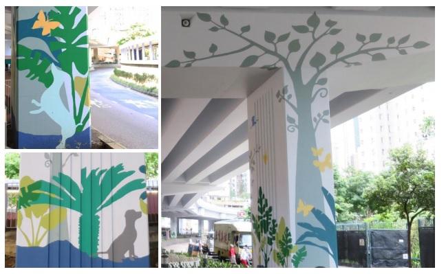 慶回歸20周年 路政署美化橋樑行人隧道