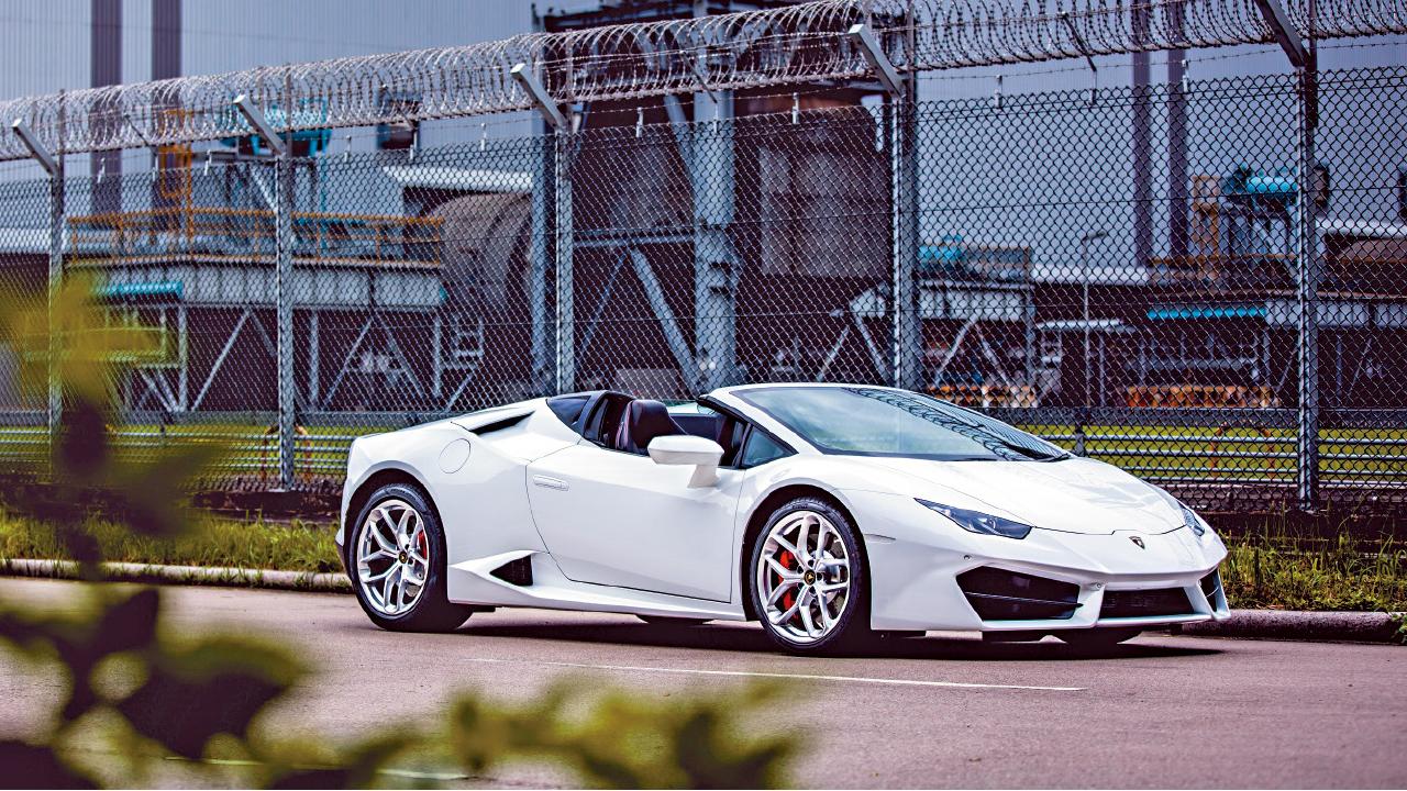 迎風後驅狂牛 Lamborghini Huracan LP580-2 Spyder