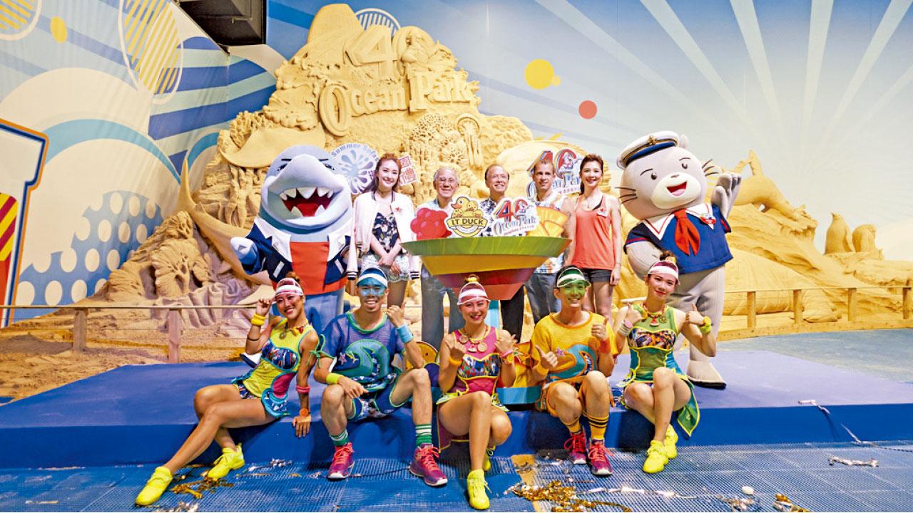 海洋公園夏水禮明開幕 一睹6米高巨型沙雕