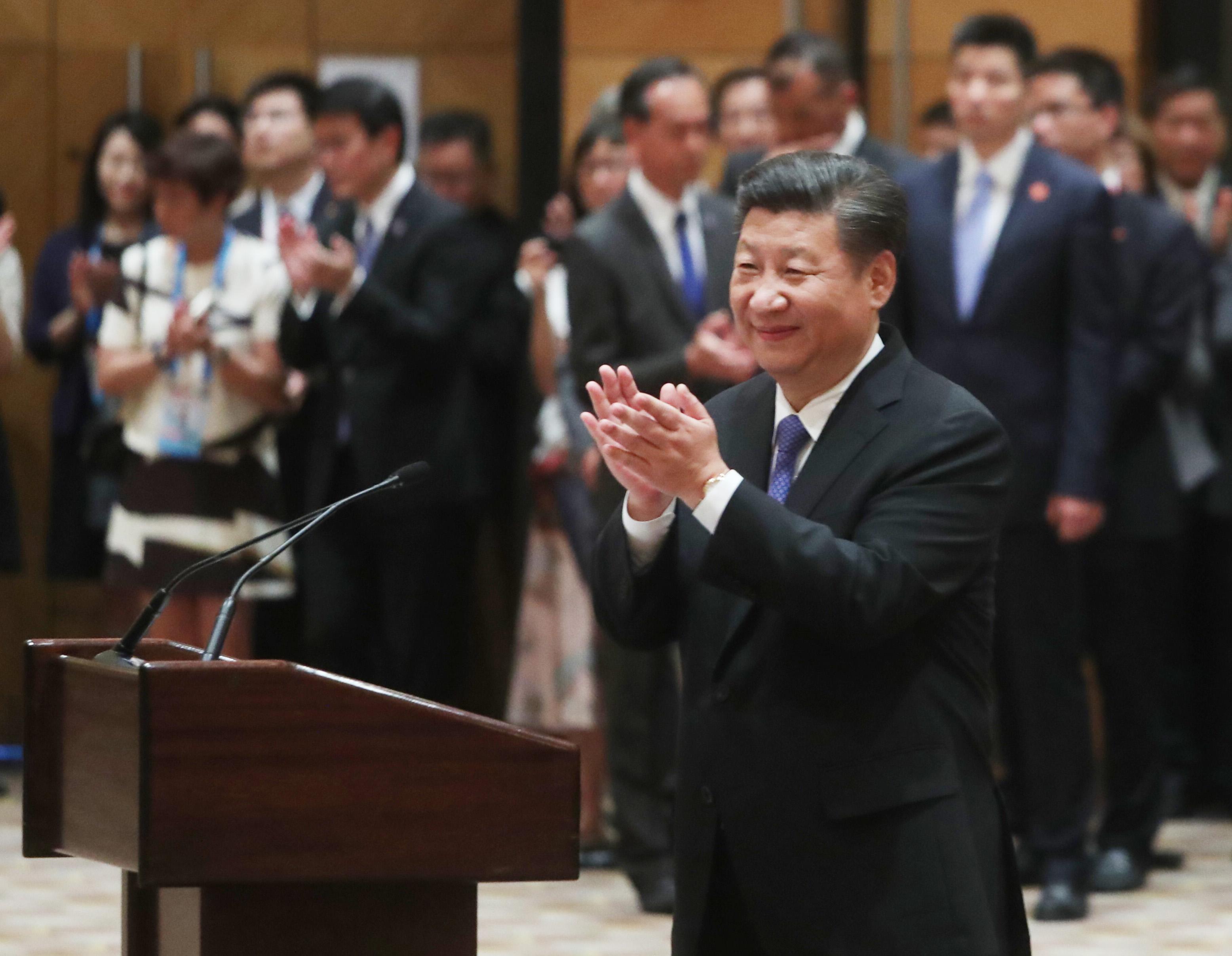 習近平出席歡迎晚宴 要為香港同胞點讚