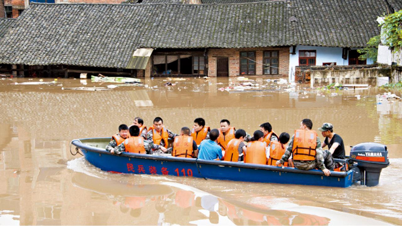 多地洪澇 湘江水位升破紀錄  湖南超強暴雨釀13死
