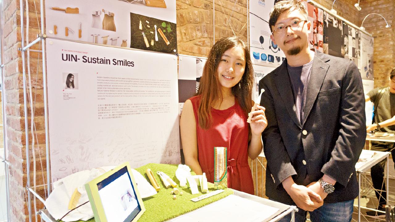 設計含氟牙刷  自給自足綠色遊點   THEi學生︰成功靠大量資料搜集