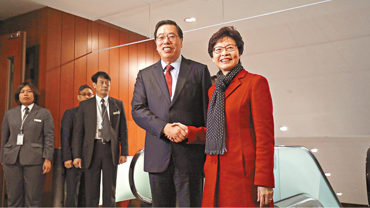 梁君彥覆函林鄭 冀行政立法有效互動