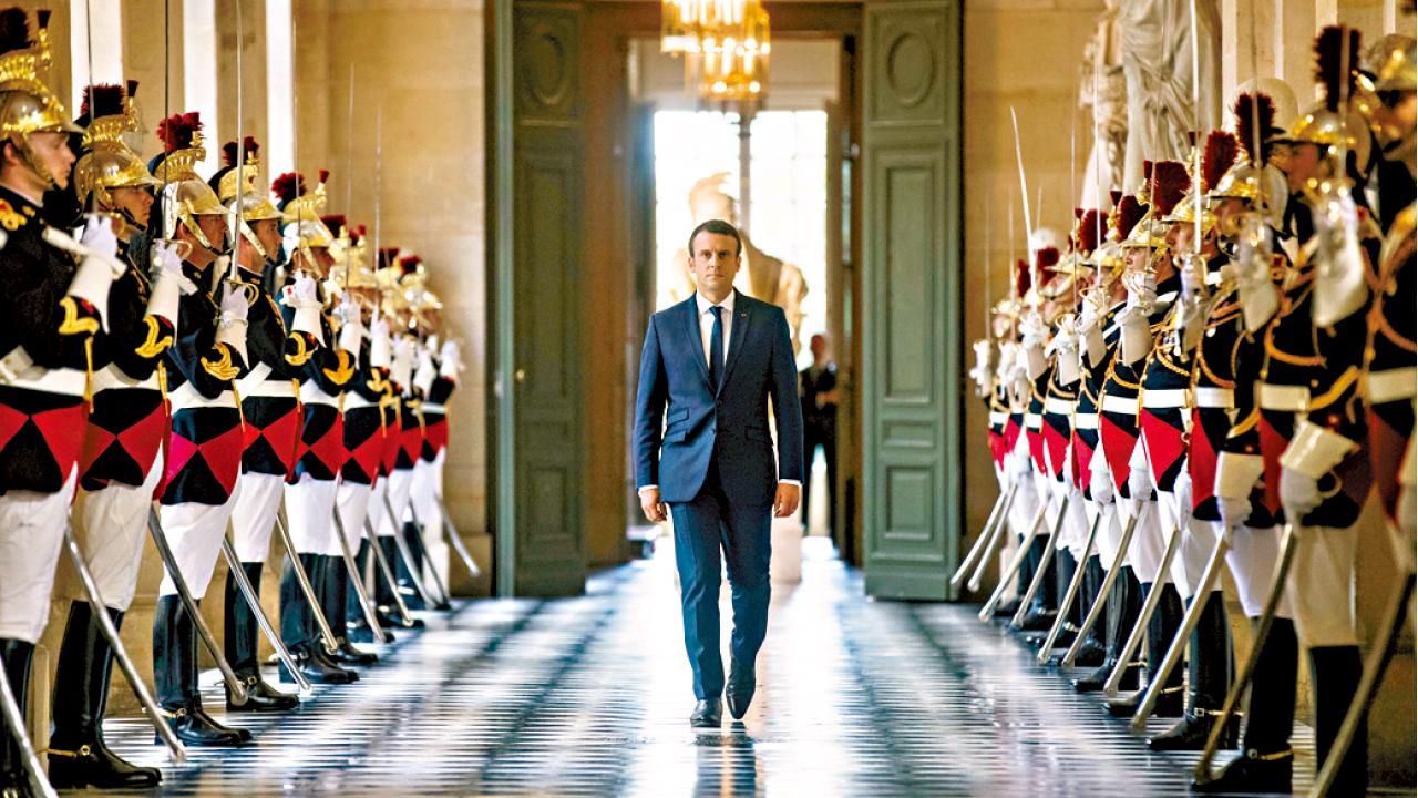 皇宮述政改大計 被批似帝  法青年圖殺馬克龍