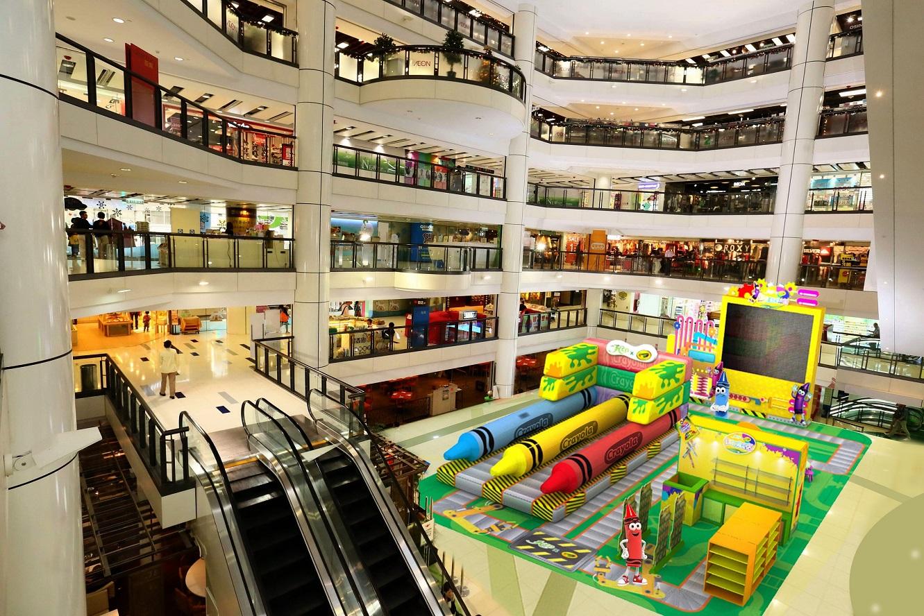 全港首條Crayola蠟筆巨型充氣跑道登陸KCP