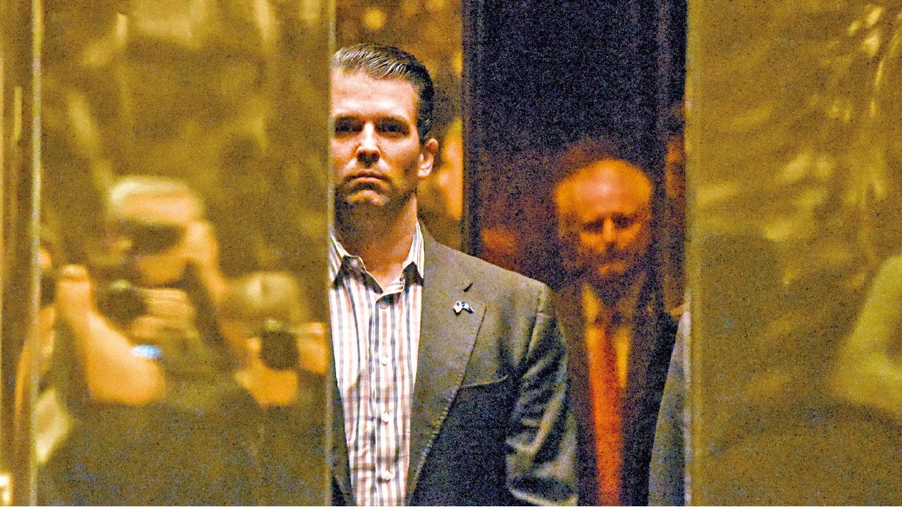 大選私晤俄女律師 特朗普子欲獲「希拉莉黑材料」