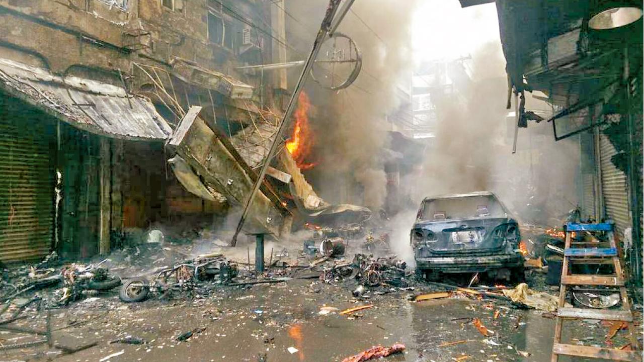 台中逢甲食肆爆炸1死15傷