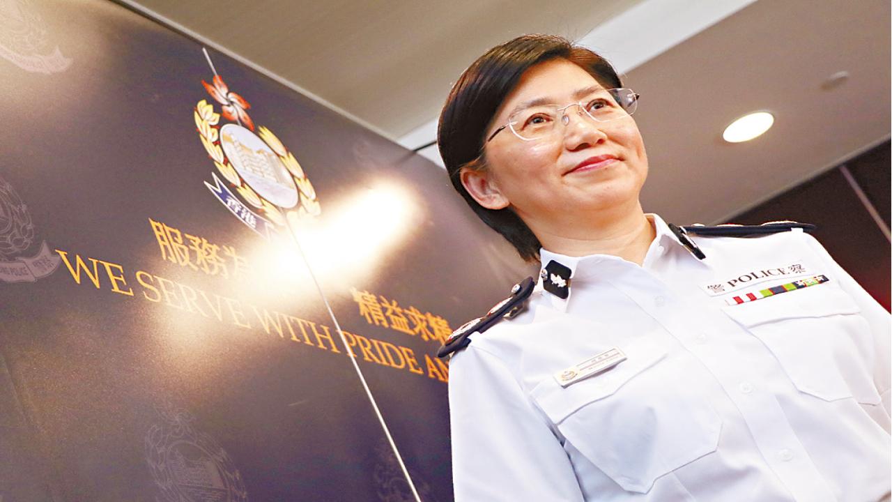 警隊「二姐」新上場  趙慧賢任內三大任務