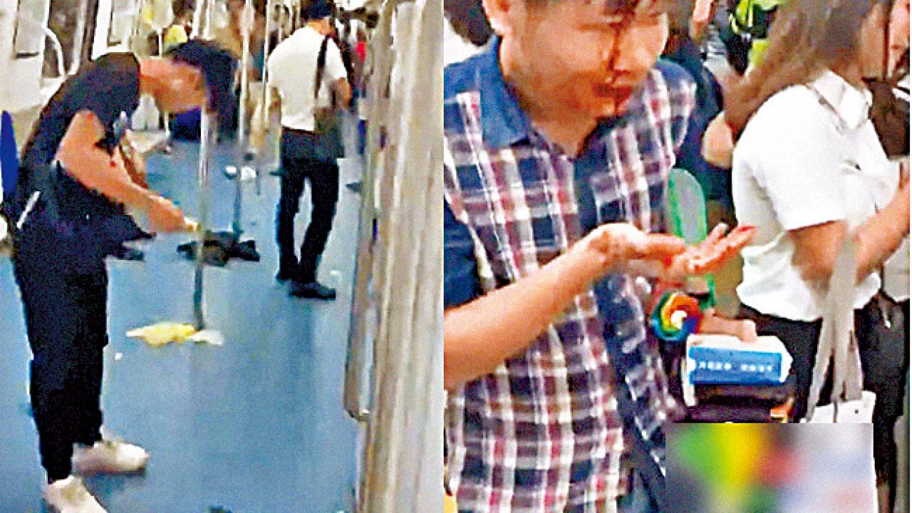 車廂有人狂奔起恐慌  深圳地鐵烏龍逃命釀15傷