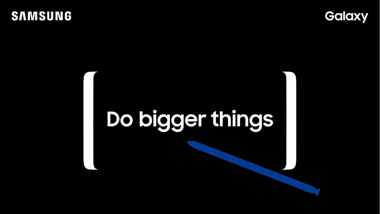 三星預告 下月23日見Note 8