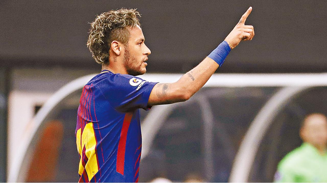 國冠盃對祖記包辦兩球 尼馬顯身價 等投PSG？