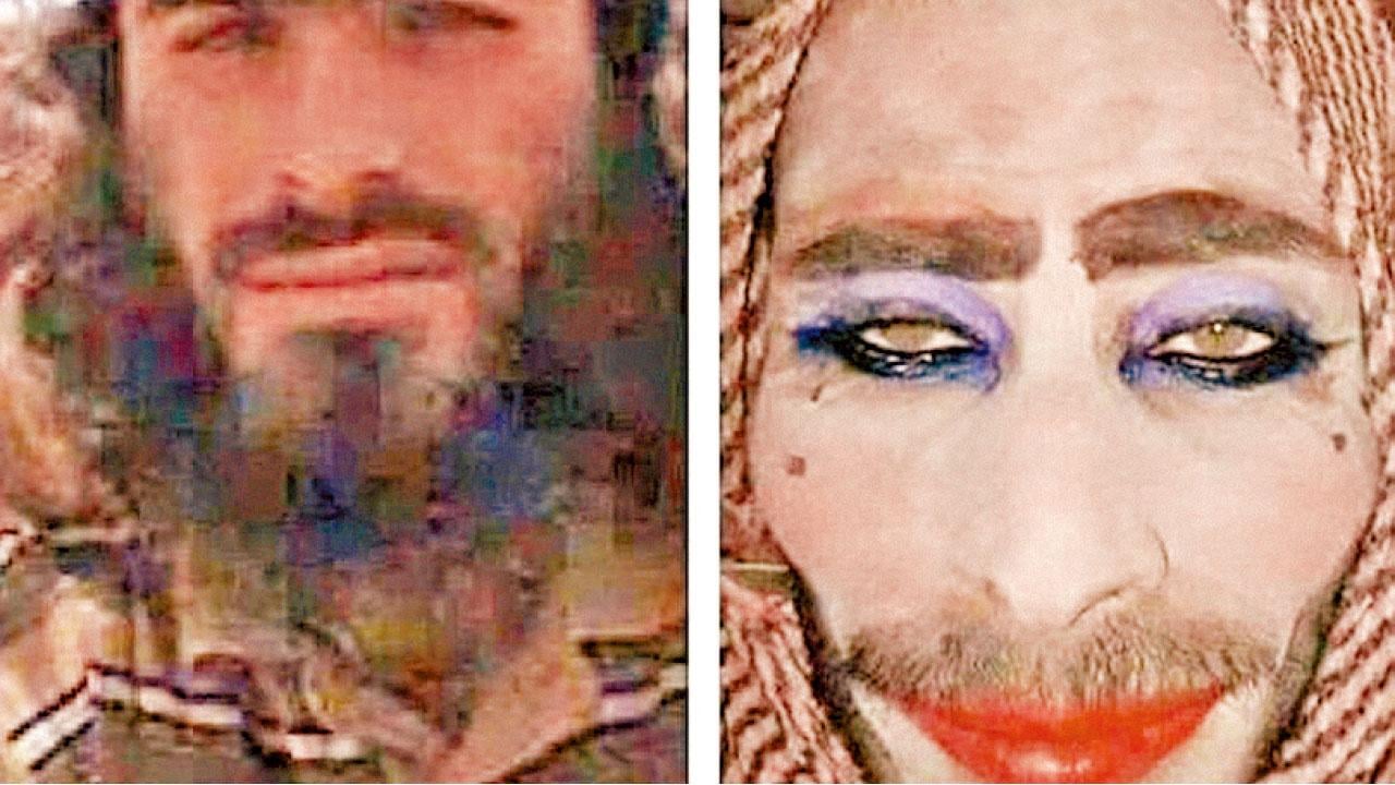 IS戰敗扮女人逃亡 濃妝艷抹漏剃鬚