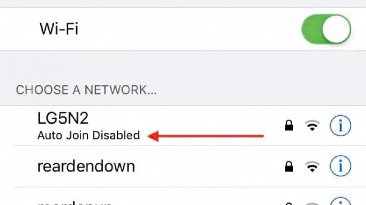 iOS 11可忽略不穩定WiFi訊號