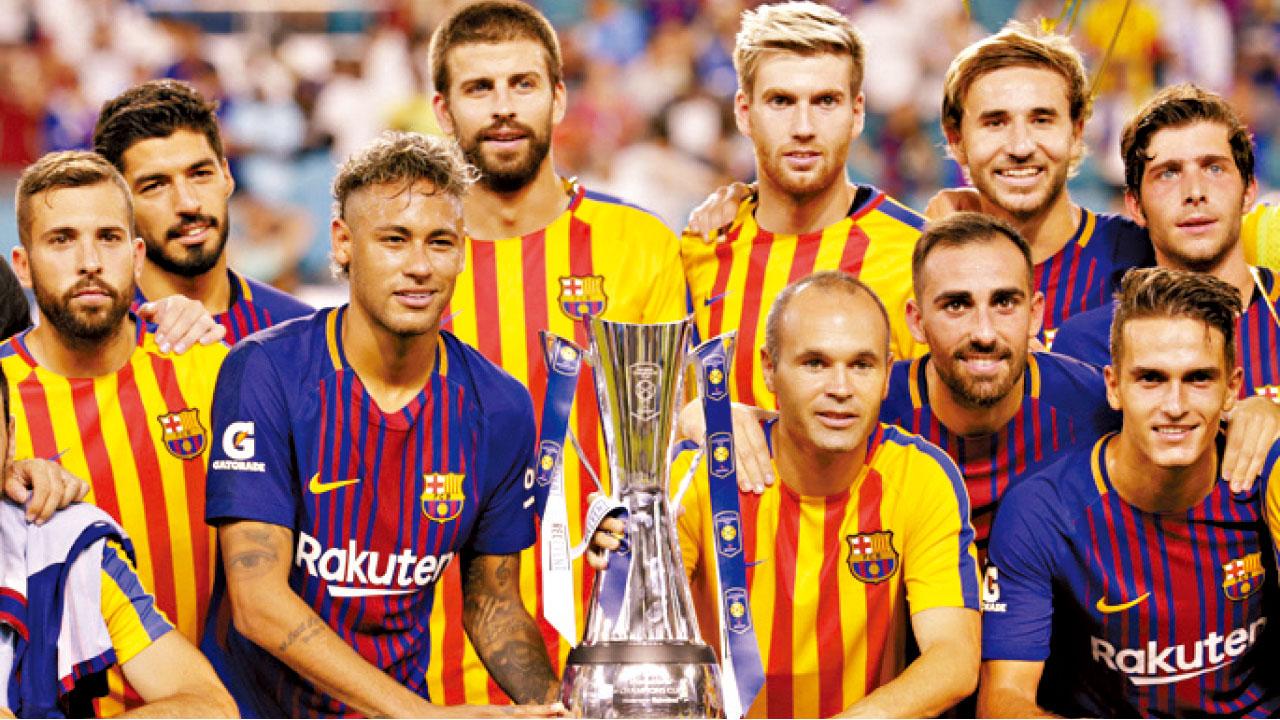 力挫死敵皇馬 巴塞國冠盃北美賽區稱王