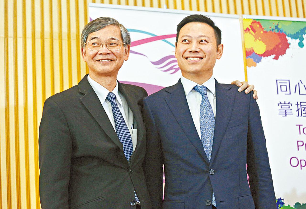 勞福局副局長履新  羅致光：刻意選不同政治背景