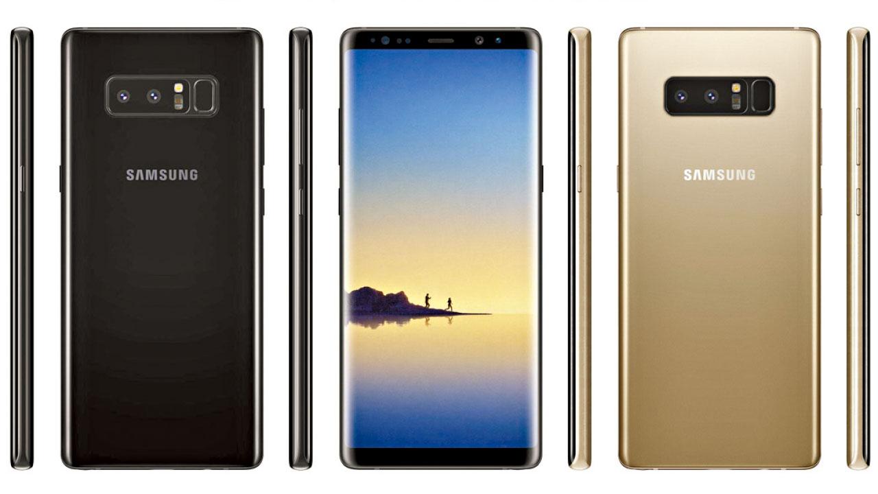 三星Note8最新諜照流出 或屬系列最大手機