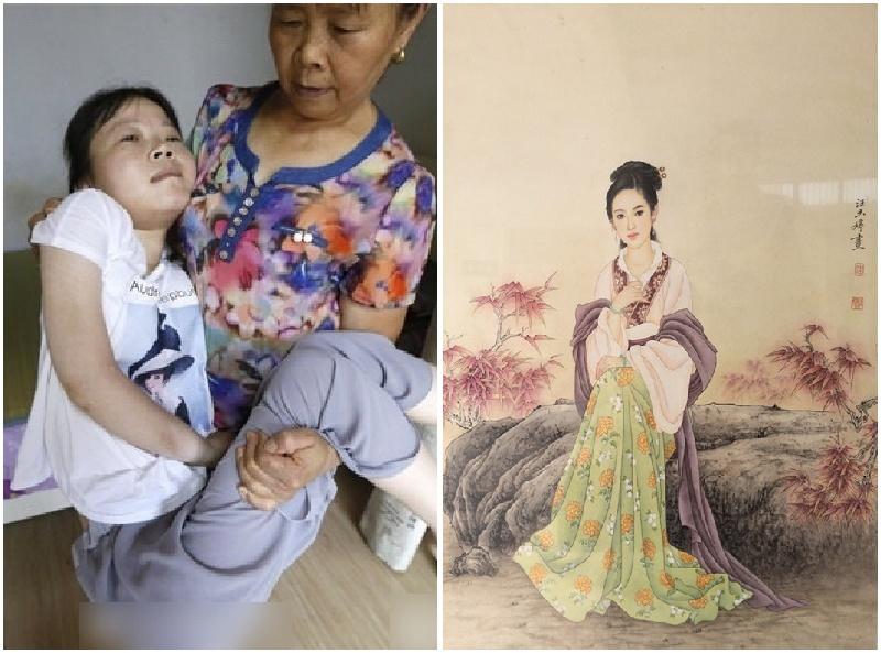 雙臂只能移動5厘米 浙漸凍人畫作驚豔全國