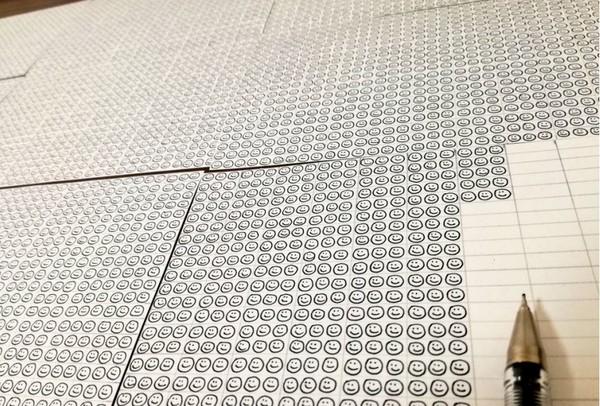 另類實驗 一枝原子筆能畫多少笑臉？