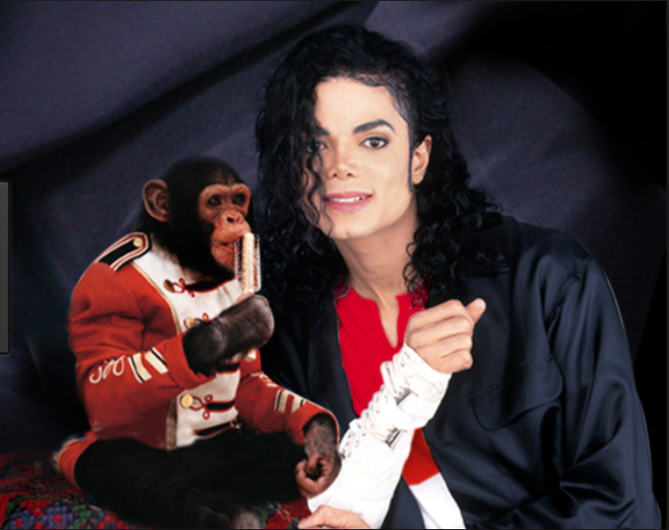 MJ寡情薄義 天王猩賣畫維生