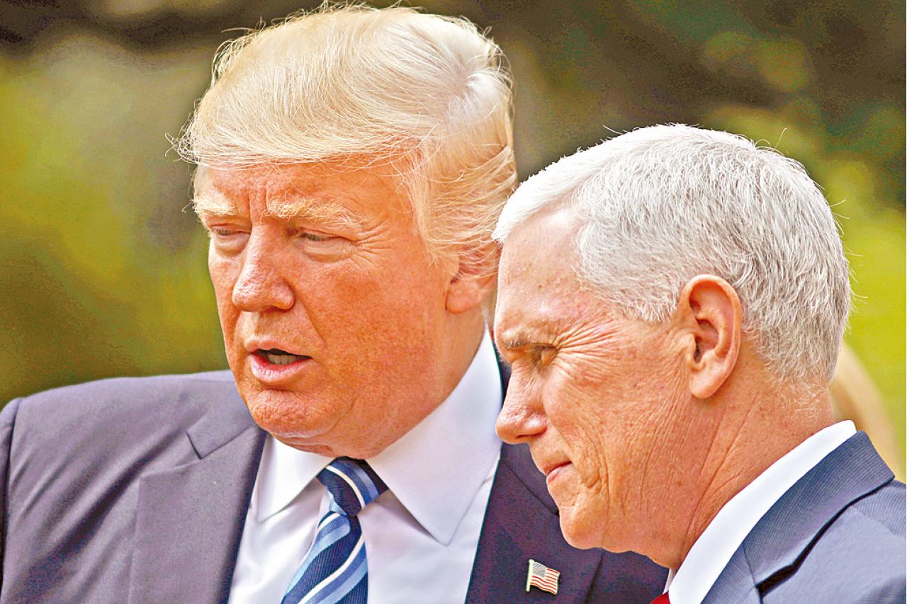 《紐時》爆擬頂替特朗普  彭斯謀出戰 2020美總統大選