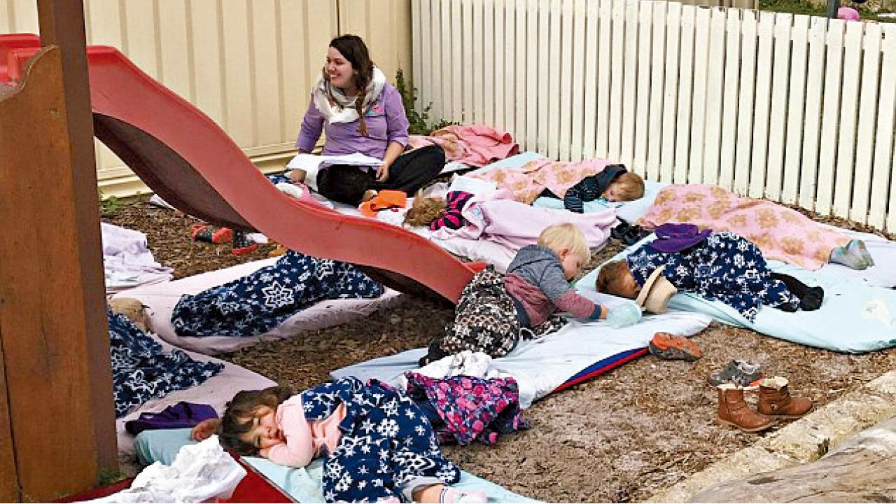 若要小兒健 露宿保安康