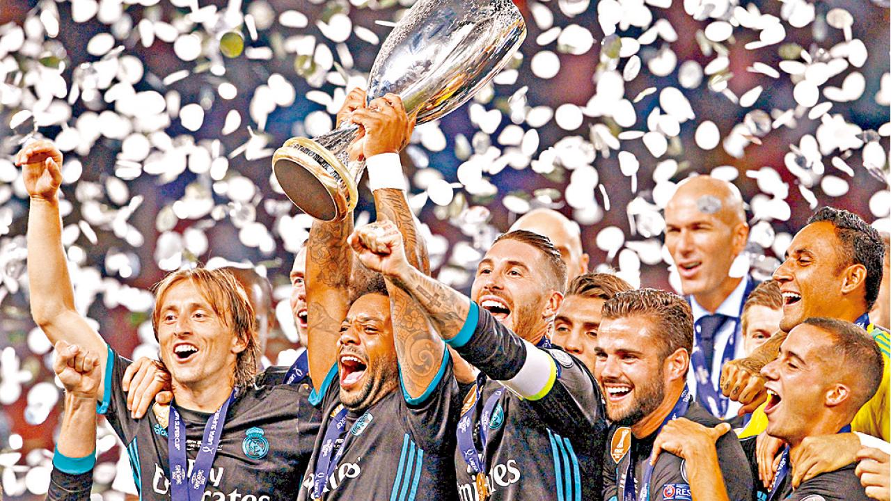 中場超班 皇馬降魔捧超級盃