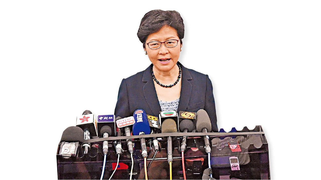 一地兩檢難容局部執法 林鄭籲毋須擔憂