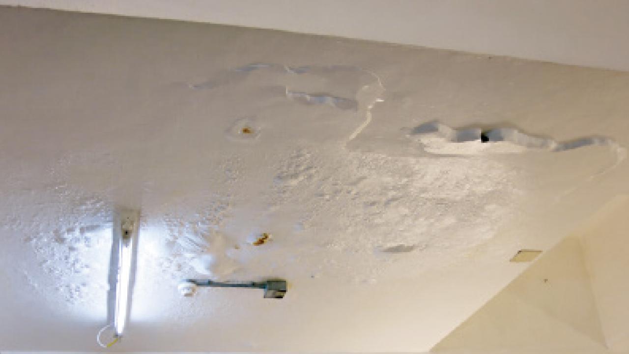 天井地台疑偷工減料 廣明苑法團促房署跟進