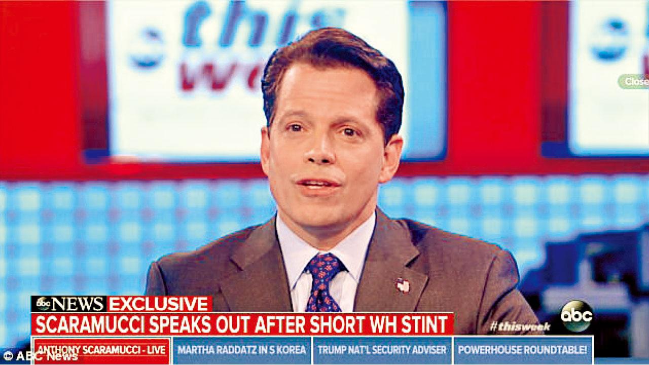 前傳訊總監被炒後首受訪 「白宮有人想拉特朗普下台」