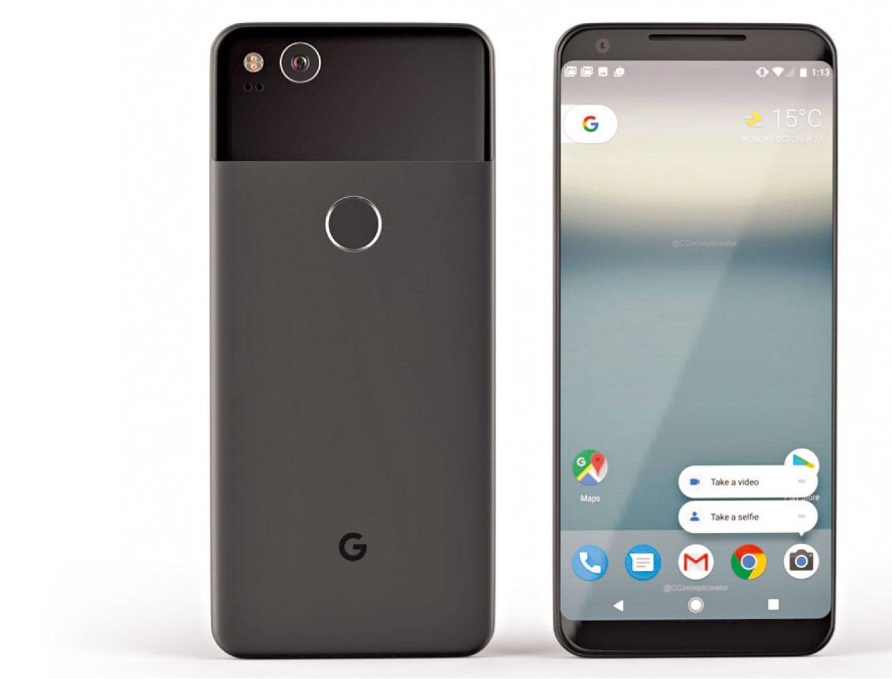 Google Pixel 2具備U11感壓操控功能