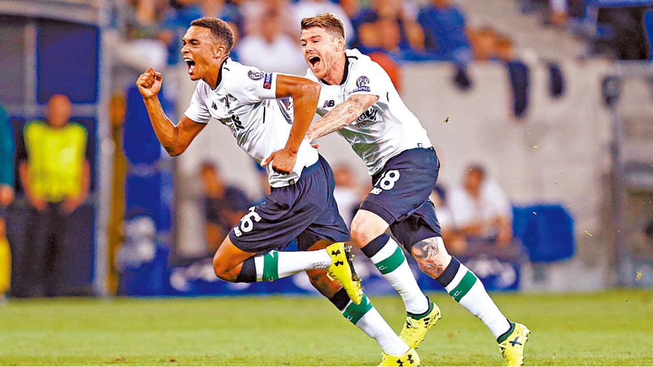 紅軍歐聯附加賽先嘗甜頭 18歲小將阿諾特搶鏡